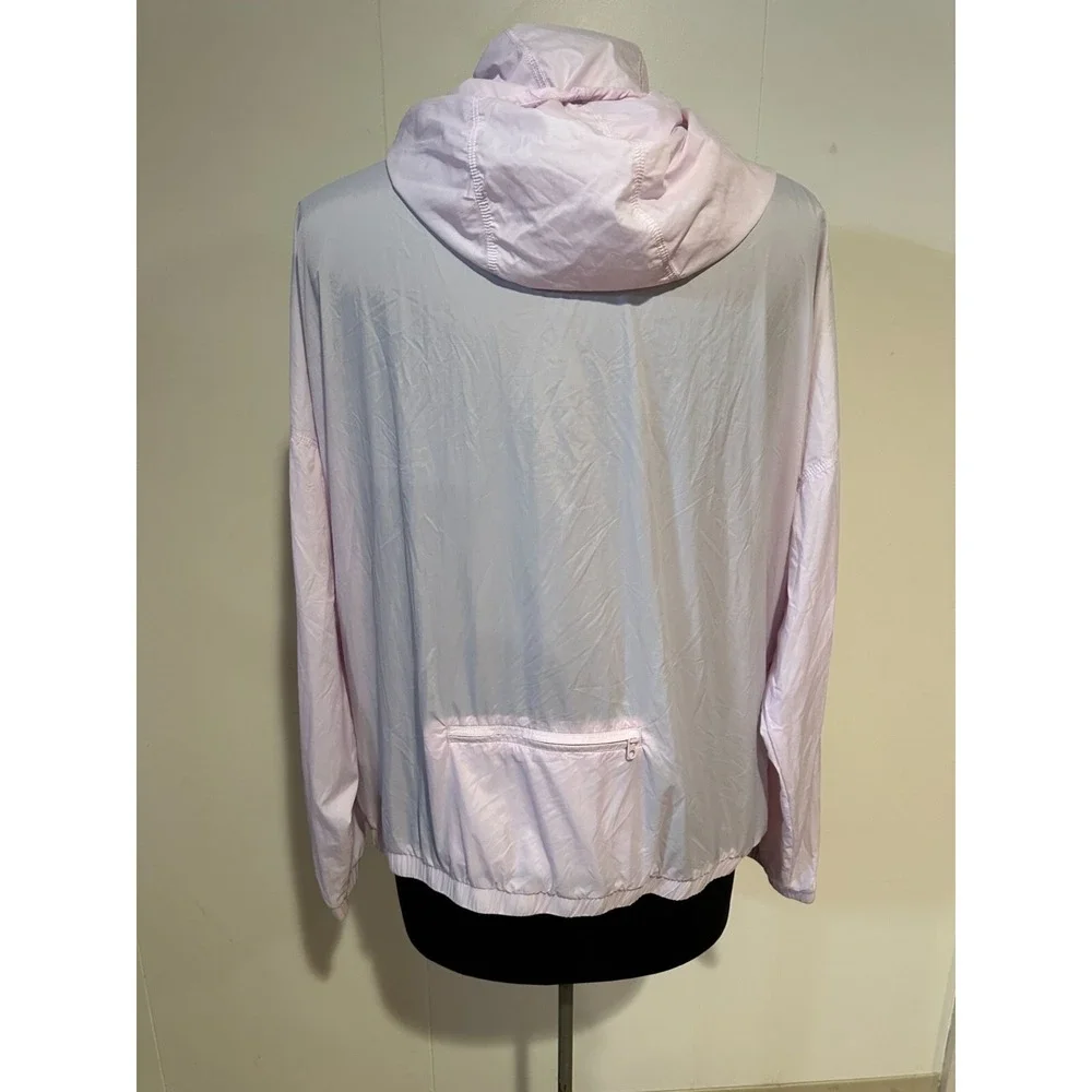 Athleta Super Lightweight‎ Anorak Windbreaker – Cotton Candy Pink, Size M